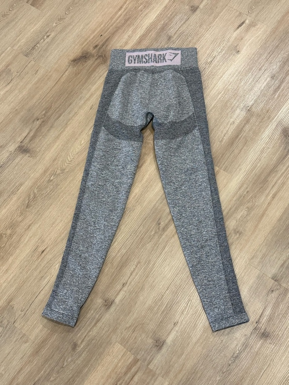 Gymshark Women Compression Legging, Grey, Size Medium, Inseam 27”